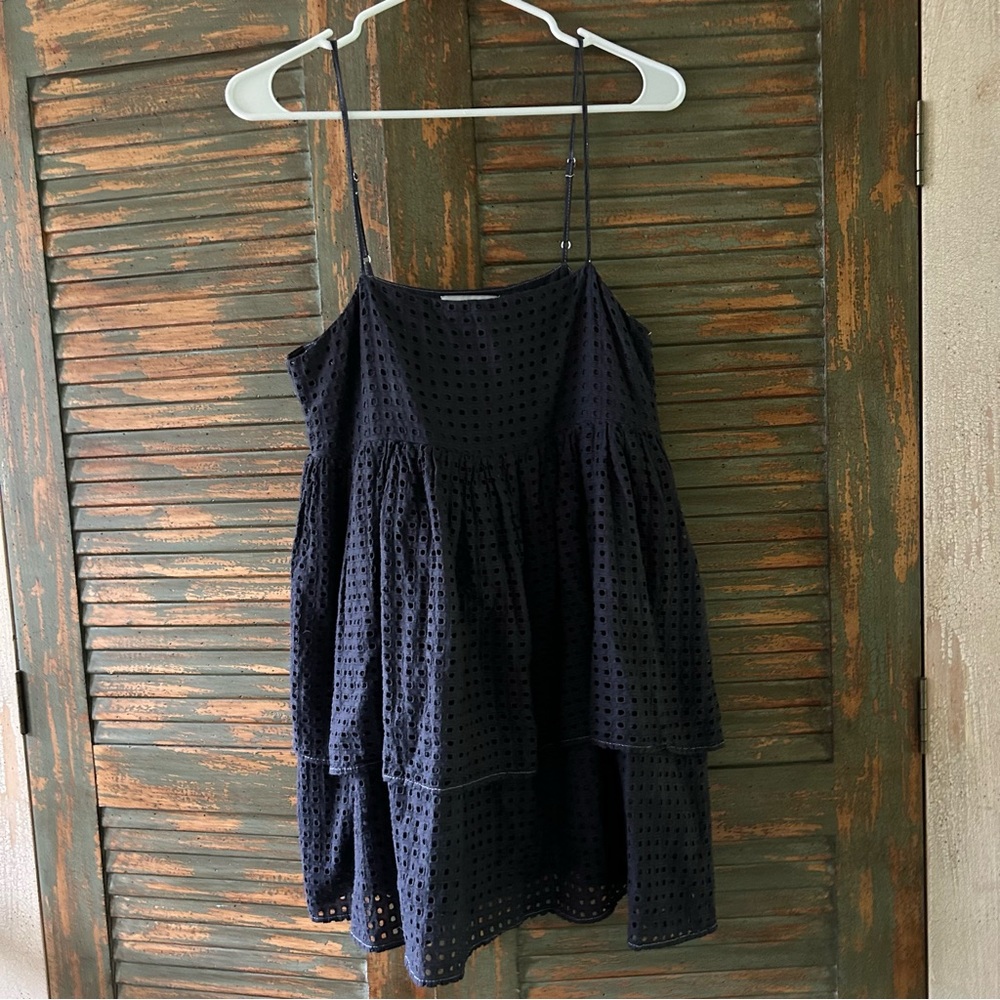UO Overdyed Tiered Dress
